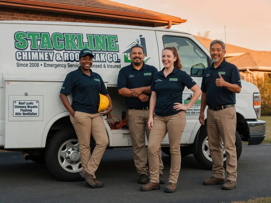 Chimney flashing repair company in Camden, SC